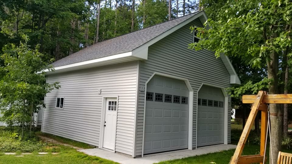 new garage - image