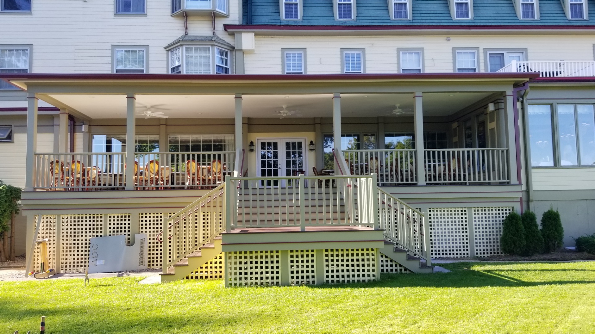 bay view inn deck project - image