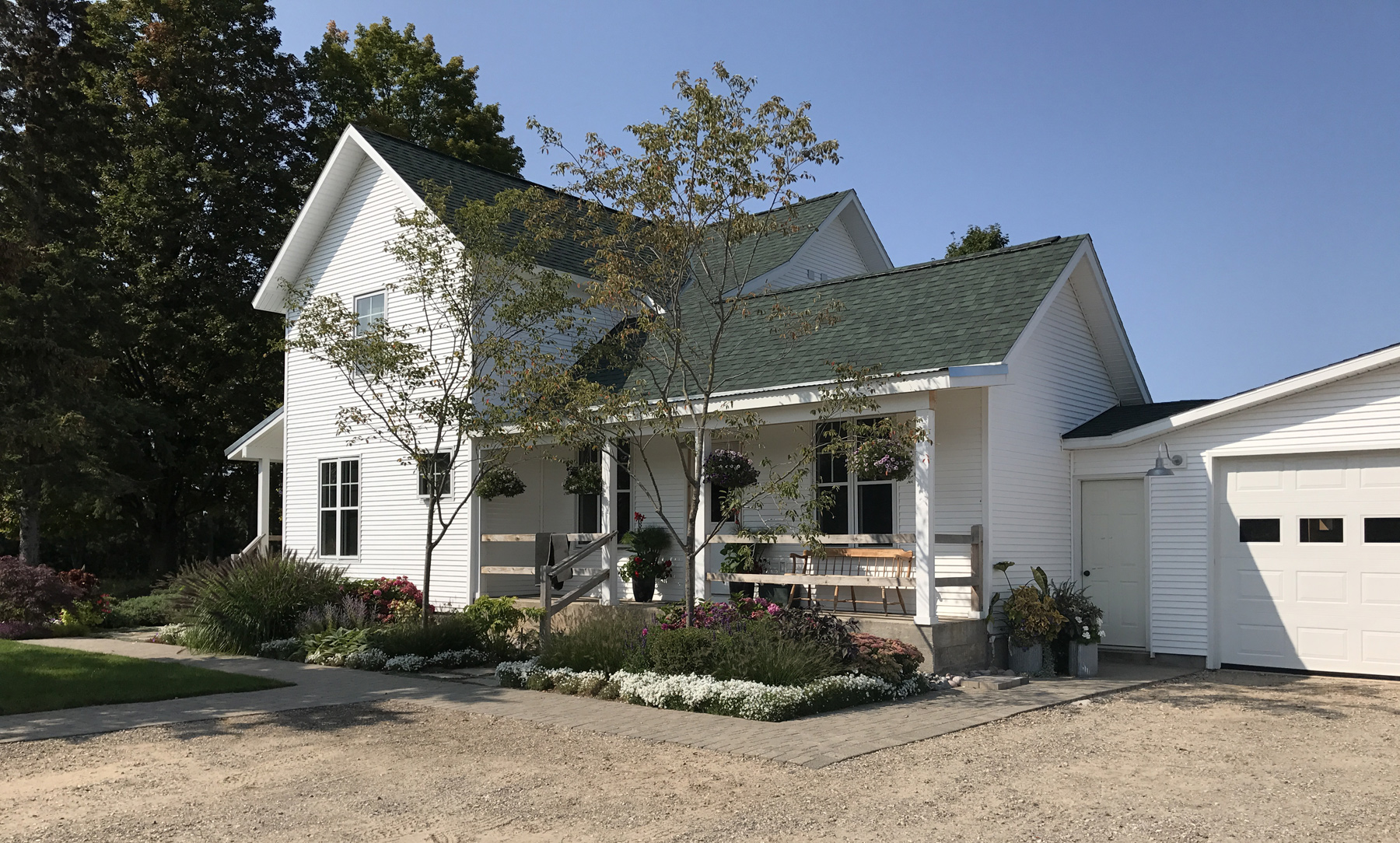farm house after renovation - image